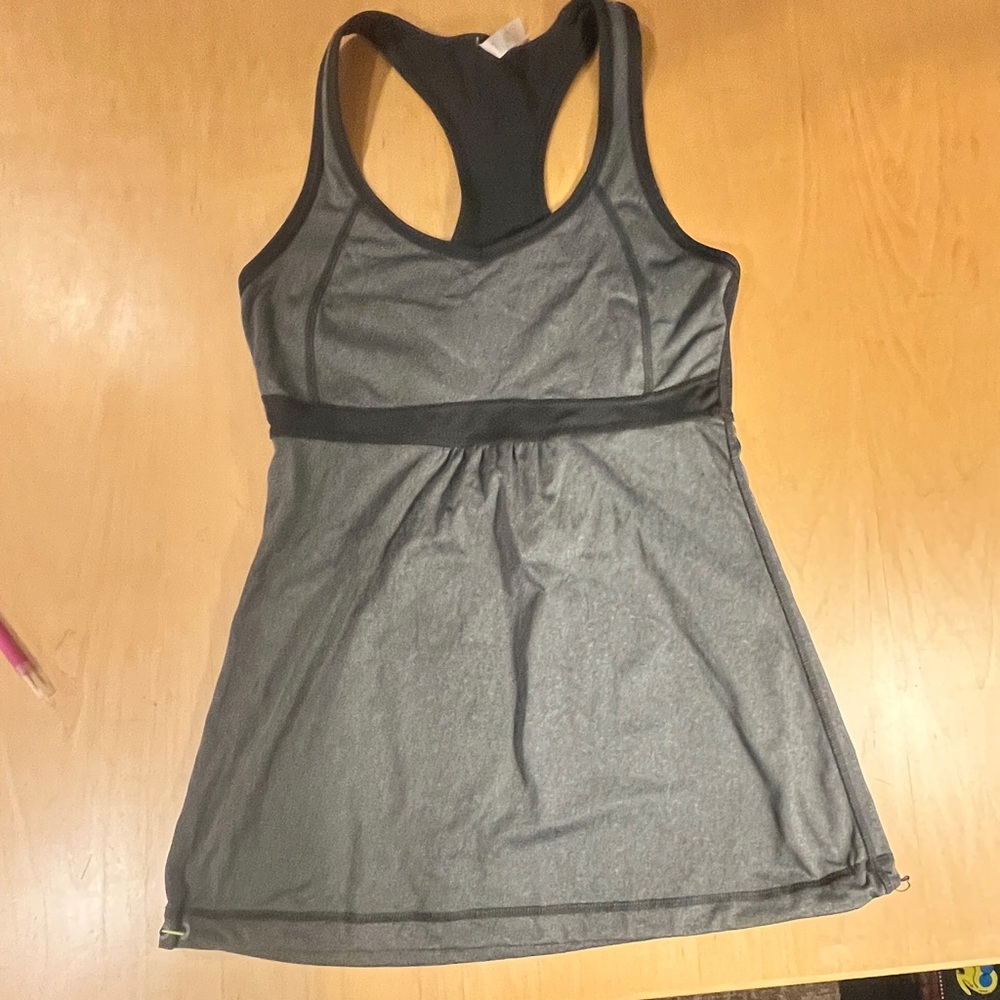 Lucy Charcoal Racerback Top